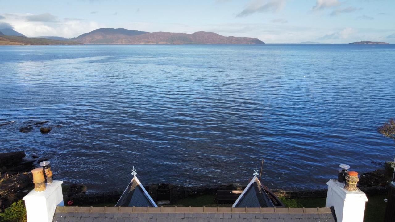 Carnmhor, Isle Of Skye - Stunning 242 Year Old Cottage On Its Own Sea Shore! Breakish Ngoại thất bức ảnh